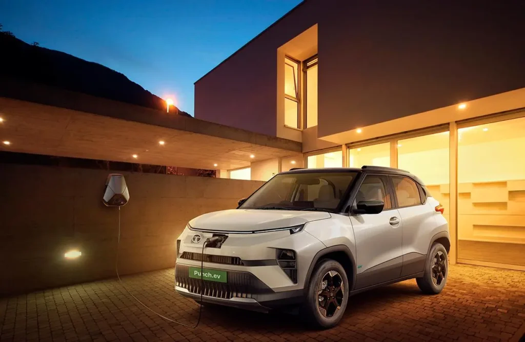 tata punch ev battery charging time