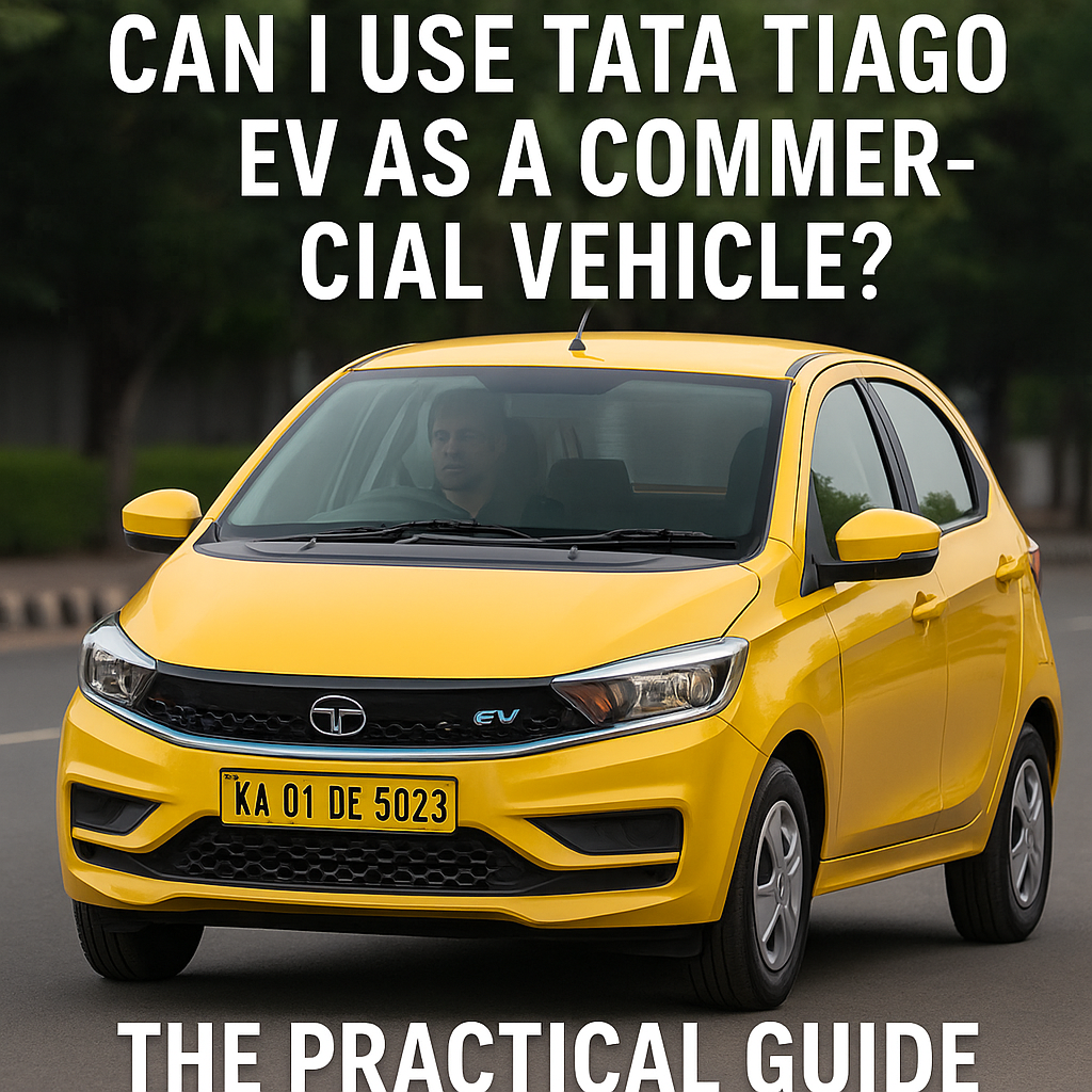 Can I use the Tata Tiago EV as a commercial vehicle