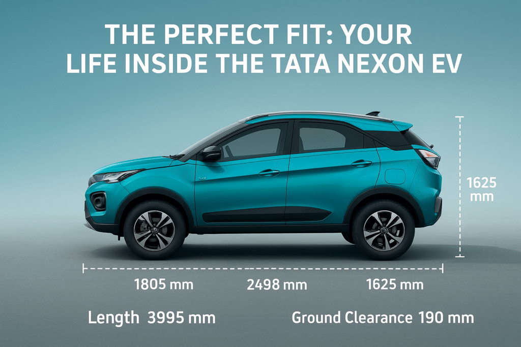 Tata Nexon EV dimensions and capacity