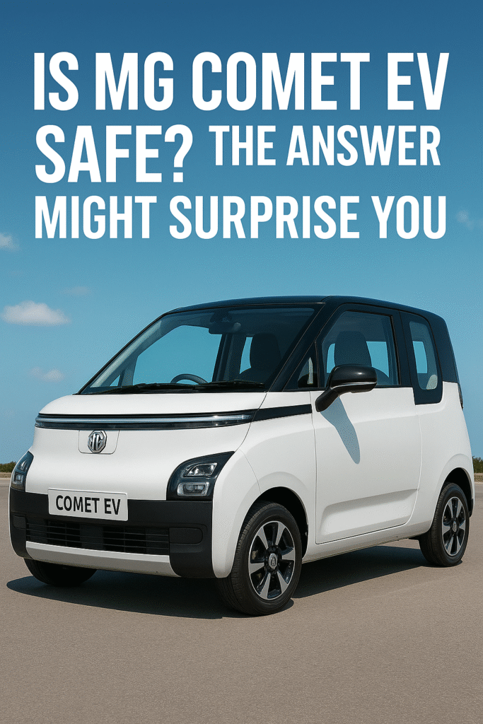 Is the MG Comet EV safe?