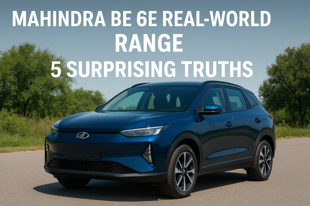 The Real-World Range on a full Charge for Mahindra BE 6E