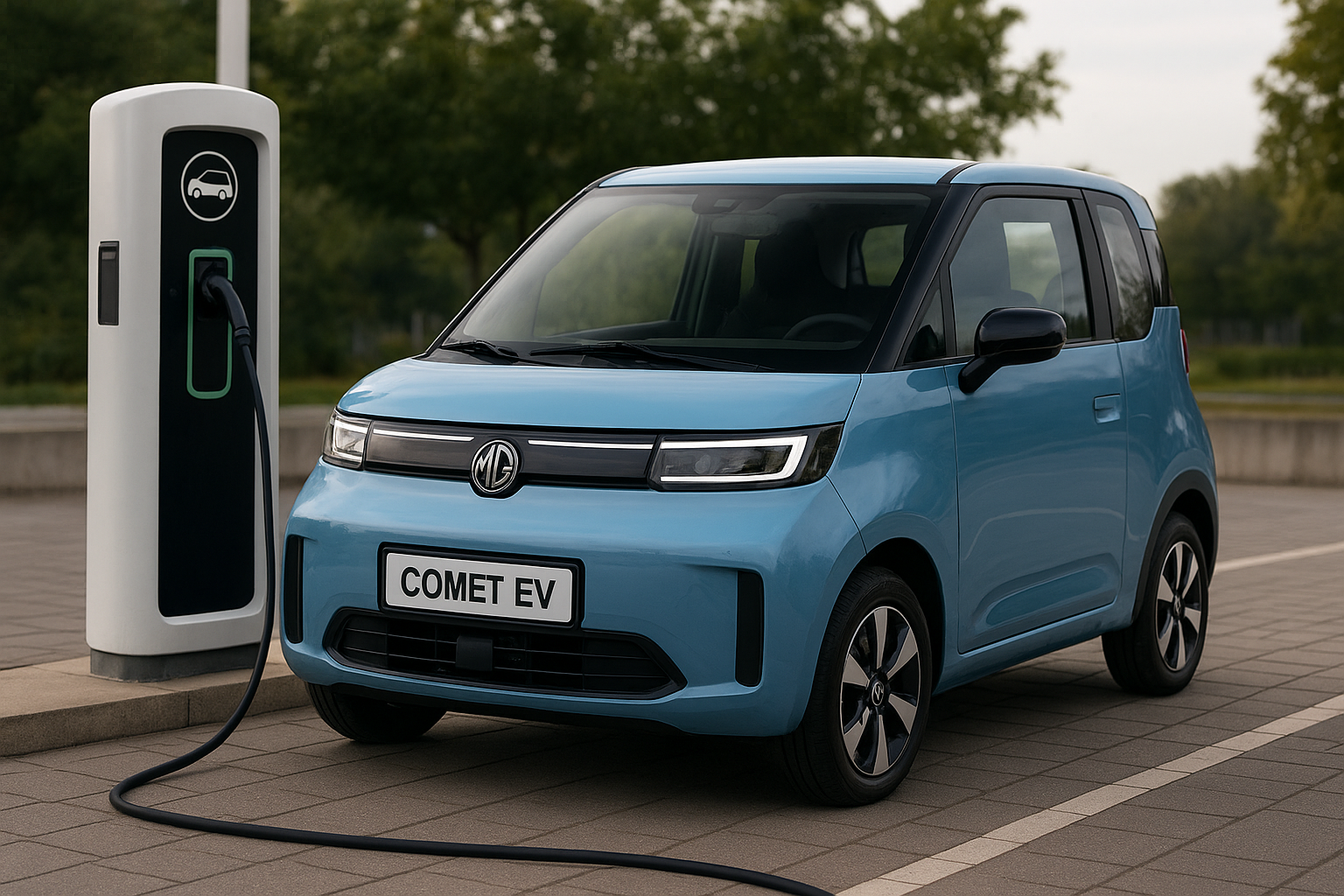The MG Comet EV Battery Rental Information