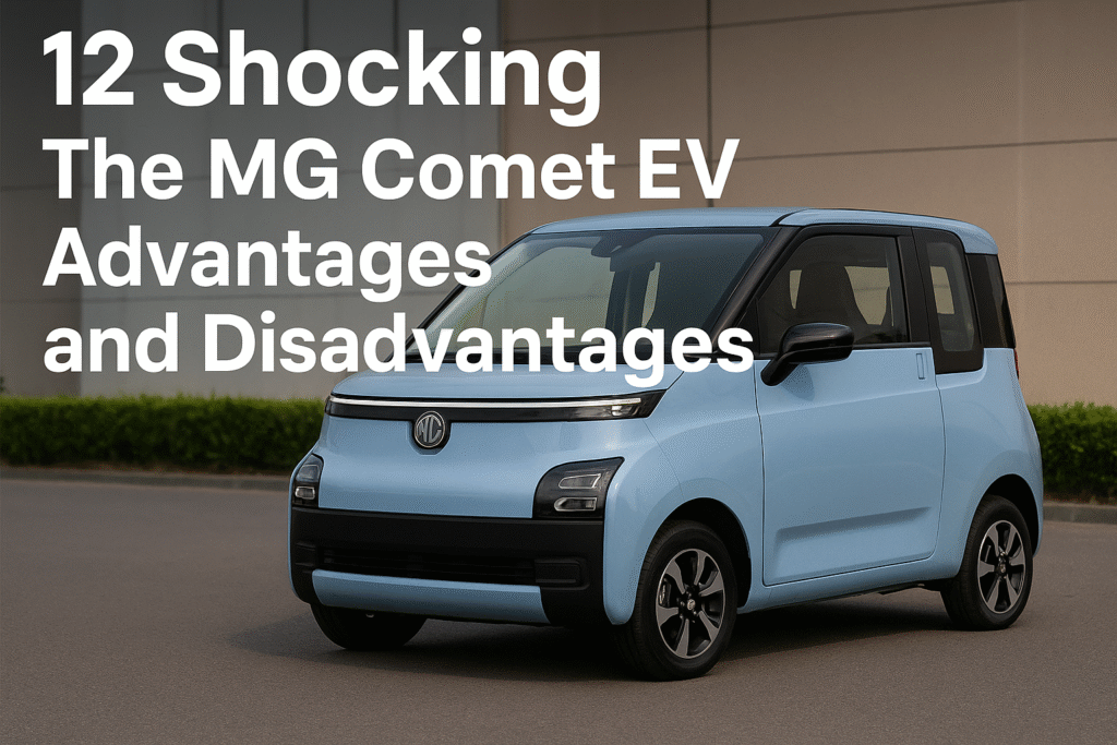 The MG Comet EV's Advantages and Disadvantages