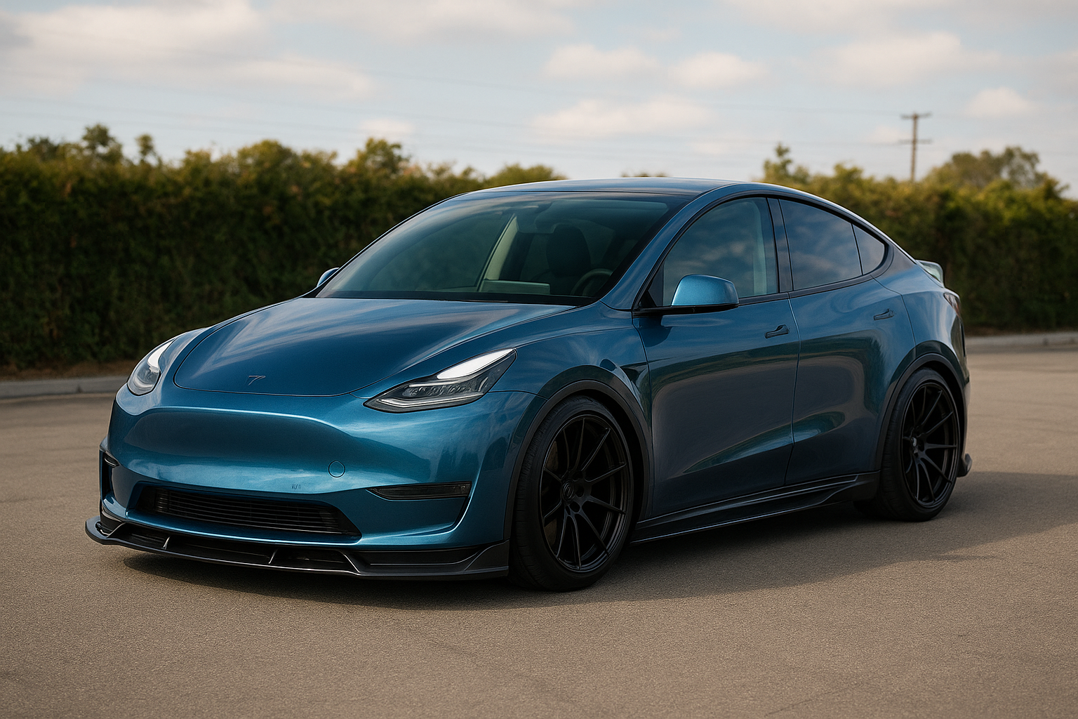 Tesla Model Y Body Kit and Wheels