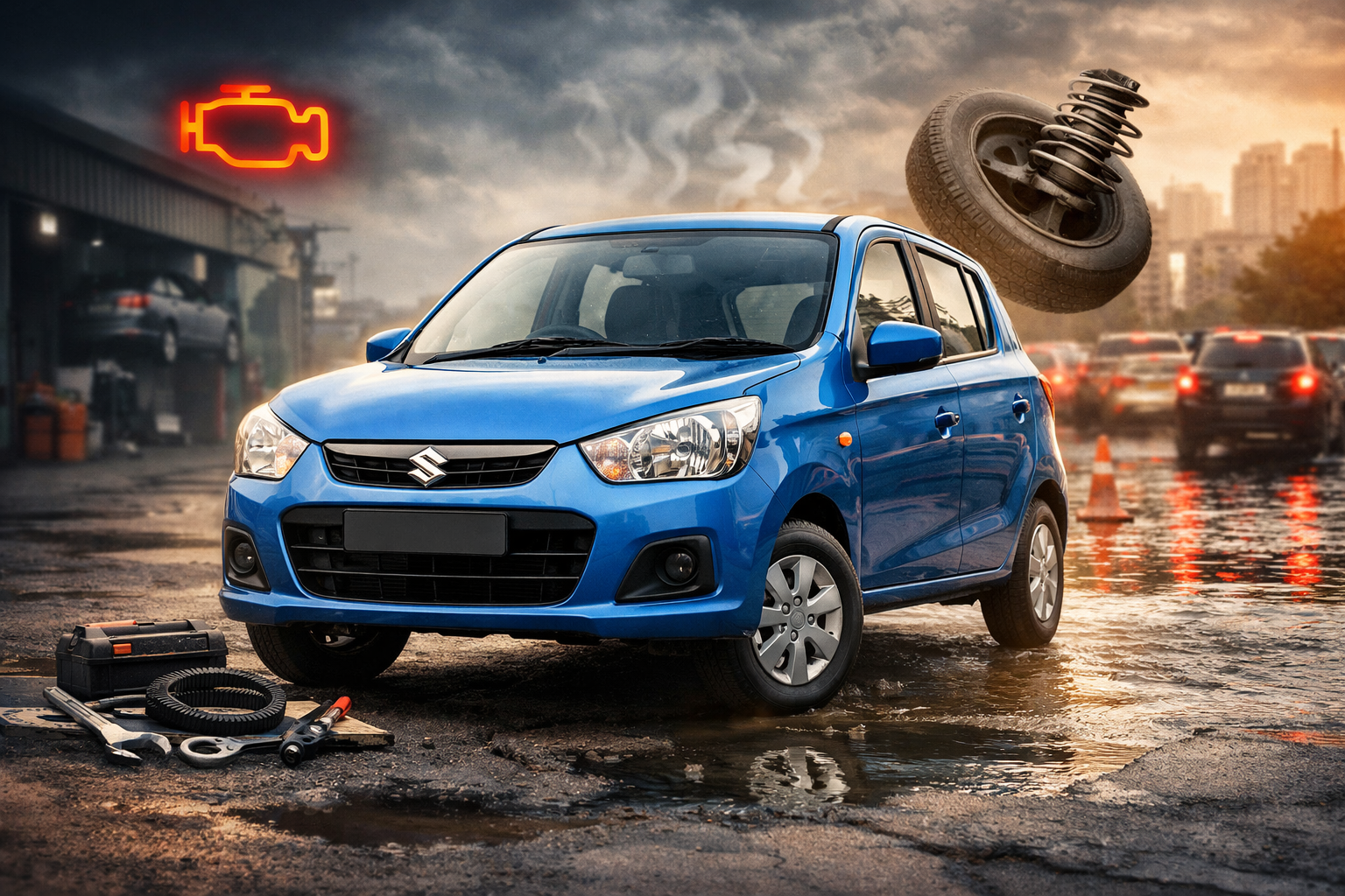 What are the problems of the Maruti Suzuki Alto K10?