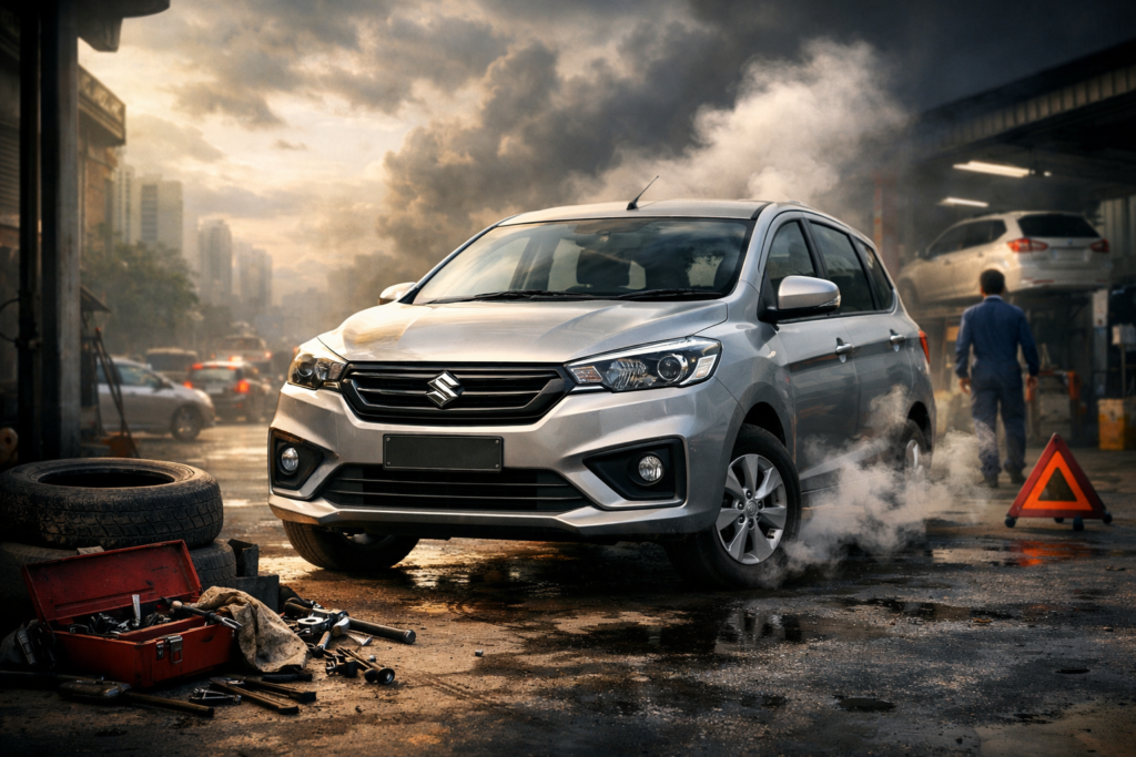 What are the problems of the Maruti Suzuki Ertiga?