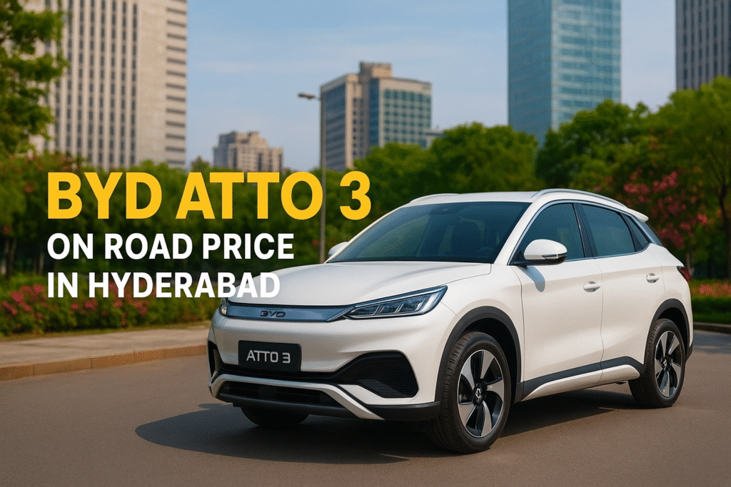 BYD Atto 3 on-road price in Hyderabad