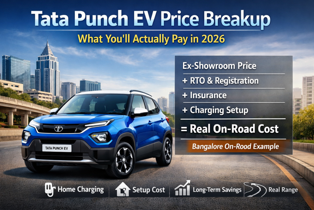 Tata Punch EV Price Breakup